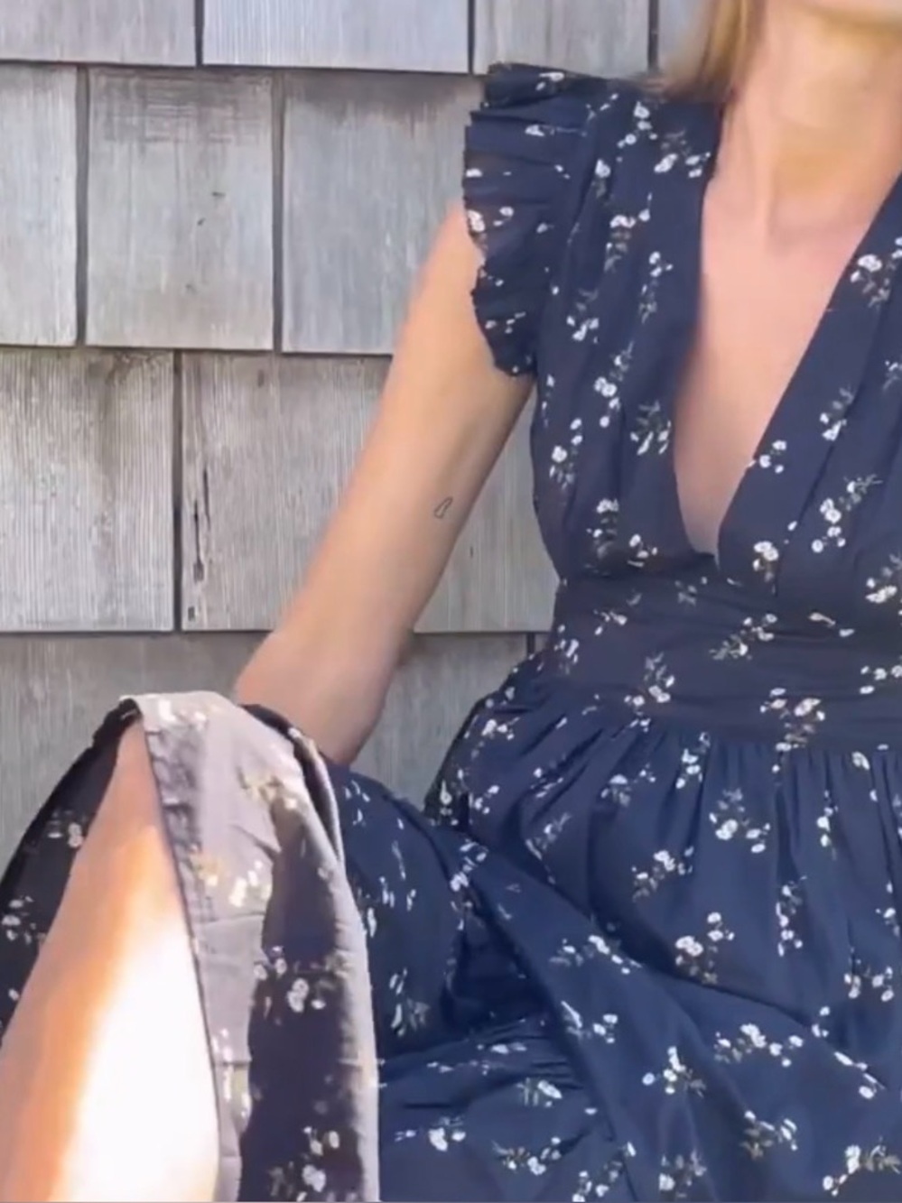 Christy Dawn Aurelia Dress in Noir Dancing Chamomile